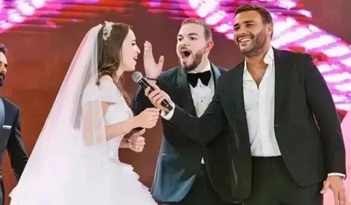 انفصال نجل عمرو الليثي وابنة تامر أمين بعد زواج شهرين