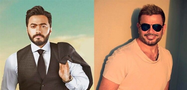 شاهد .. حرب باردة بين عمرو دياب وتامر حسني.. والسبب منشور مثير للجدل!