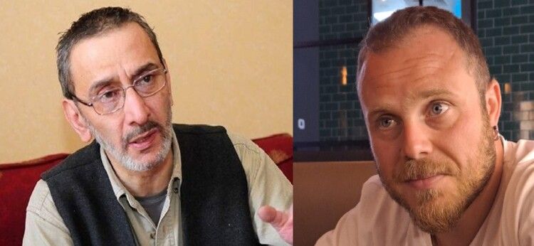 شاهد .. الظهور الأول لـ عاصي زياد الرحباني في العزاء.. وهلا المر وطارق تميم يواسيانه