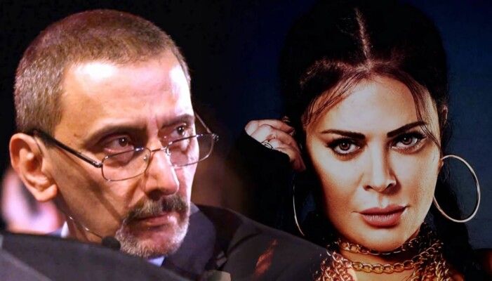 شاهد .. في وداع حبيب العمر.. كارمن لبس تنهار وتبكي في عزاء زياد الرحباني