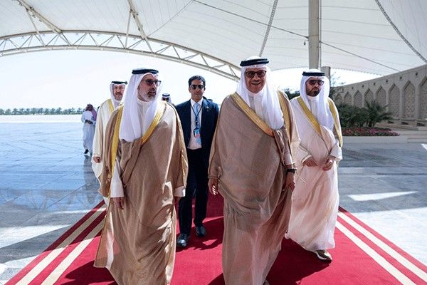 نائب وزير الخارجية يستقبل وزير خارجية البحرين