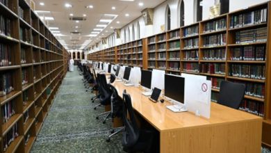 اتفرج – مكتبة المسجد النبوي.. صرح معرفي يحوي 43 مليون صفحة رقمية