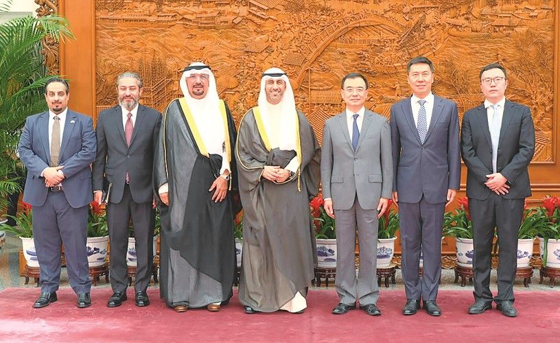 صاحب السمو بعث برسالة إلى الرئيس الصيني حول الارتقاء بمستوى التعاون في مختلف المجالات