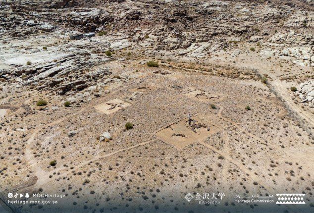 شاهد .. السعودية تعلن اكتشاف أقدم مستوطنة معمارية في الجزيرة العربية شمال غرب "تبوك"