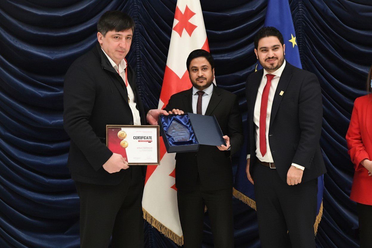 اتفرج – بحضور دبلوماسي رفيع.. المهندس محمود سامي في جورجيا يكرم أبطال الرياضة ويعزز الروابط الدولية