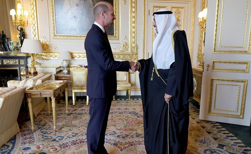 ولي العهد بحث مع ولي عهد بريطانيا العلاقات الثنائية