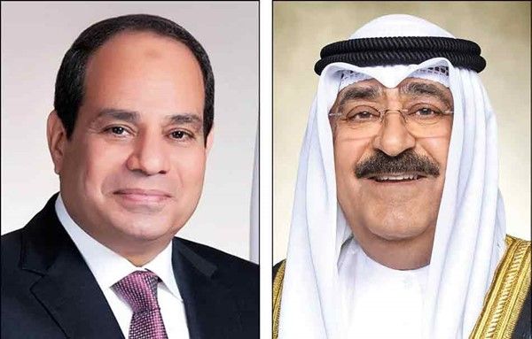 الأمير هنّأ الرئيس المصري: امتزاج الدماء الكويتية والمصرية في حرب أكتوبر جسّد عمق الروابط بين البلدين
