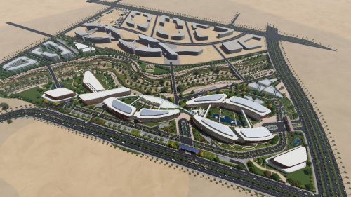 استمرار أعمال مشروع المدينة الطبية في الرياض أكبر المشاريع الطبية في المملكة