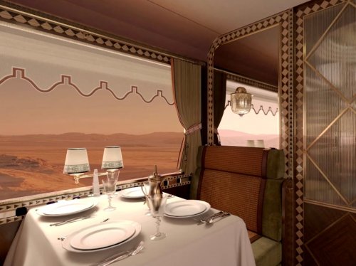 يتكون من 14 عربة و34 جناح فندقي.. المملكة تطلق أول قطار 5 نجوم في الشرق الأوسط