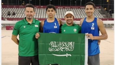 اتفرج – “أخضر الشاطئية” تحت 18 عامًا يبدأ مشواره العالمي بانتصار على قطر