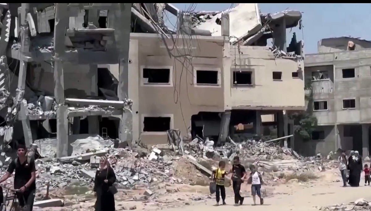 اتفرج – جيش الاحتلال الإسرائيلي يحذر سكان غزة من العودة إلى شمال القطاع