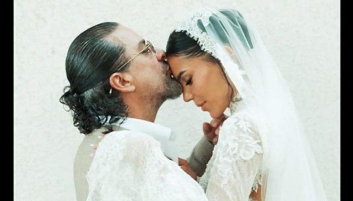 شاهد .. المخرج هادي الباجوري يعقد قرانه على الممثلة الشابة هايدي خالد