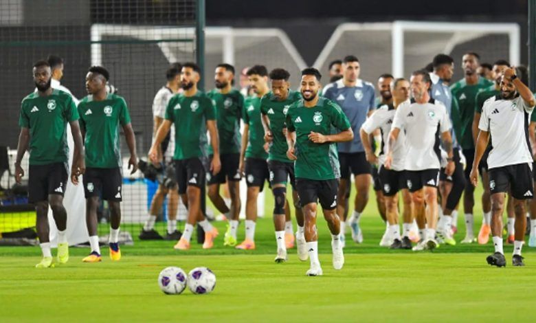 اتفرج – الأخضر يختتم استعداده لمواجهة العراق في ختام ملحق تصفيات كأس العالم