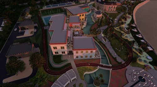 الجنة تظهر في المنطقة الشرقية.. شاهد جمال مشروع مجمع بوليفارد الجبيل الترفيهي والمرافق التي يحتوي عليها