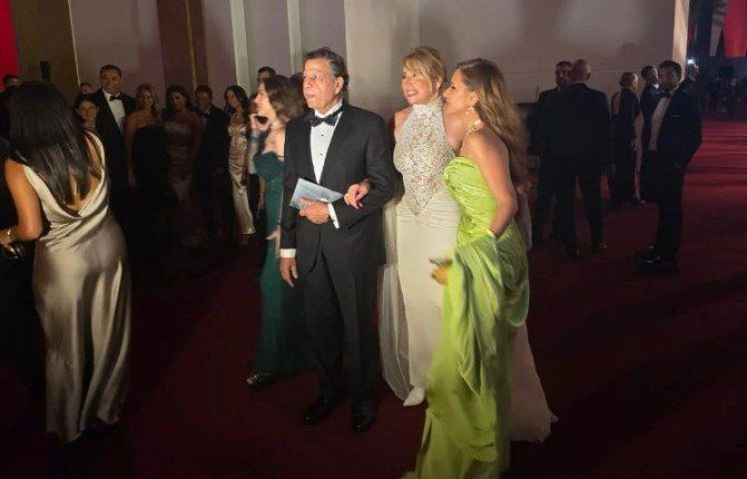 شاهد .. أول ظهور لإيناس الدغيدي في مهرجان الجونة بعد زواجها"