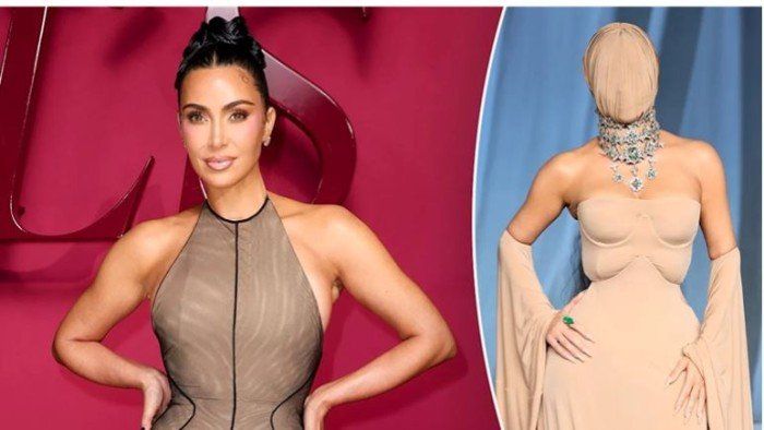 شاهد .. سر تغطية كيم كارداشيان وجهها في آخر ظهور.. اعرف السبب