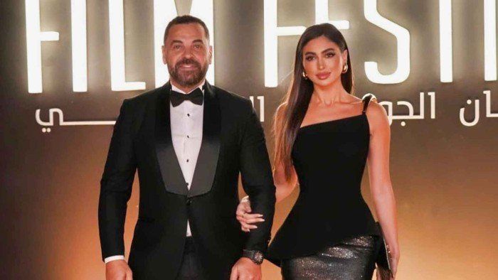 شاهد .. طارق العريان من مهرجان الجونة.. .نفسى اكون ابو البنات