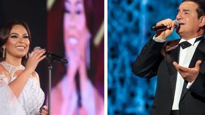 شاهد .. محمد ثروت ومروة ناجى بقيادة علاء عبد السلام فى مهرجان الموسيقى العربية