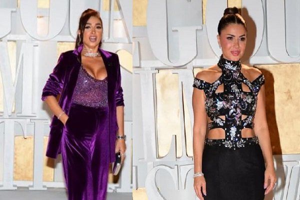 شاهد .. اتفرج.. نجلاء بدر وروجينا تخطفان الأنظار بإطلالتين جريئتين في مهرجان الجونة السينمائي