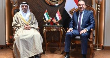 وزير قطاع الأعمال يستقبل سفير الإمارات الجديد بالقاهرة ويؤكد عمق العلاقات الأخوية