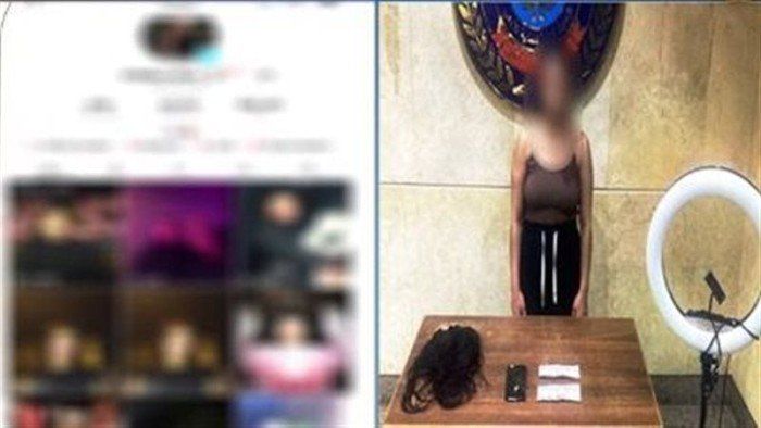 شاهد .. القبض على صانعة محتوى بتهمة نشر مقاطع خادشة للحياء فى الجيزة