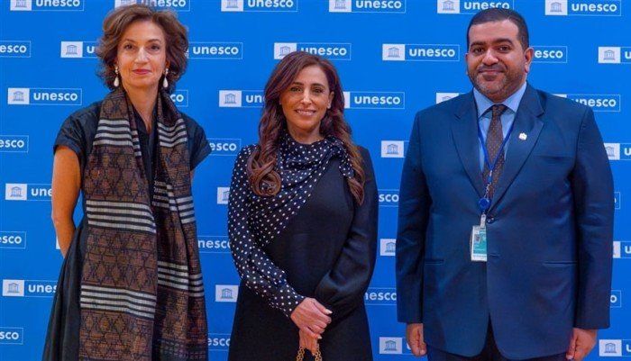 شاهد .. اليونسكو تعين بدور القاسمي سفيرةً للنوايا الحسنة للتعليم وثقافة الكتاب