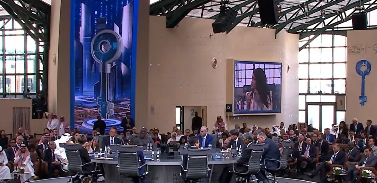 وزيرة التخطيط تُشارك بالجلسة العامة لمؤتمر مبادرة مستقبل الاستثمار بالسعودية