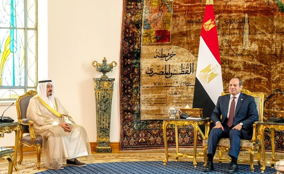 رئيس الوزراء: تطابق الرؤى مع مصر لحفظ أمن واستقرار المنطقة ومستعدون للتنسيق والتشاور لمجابهة أي تحديات مستقبلية