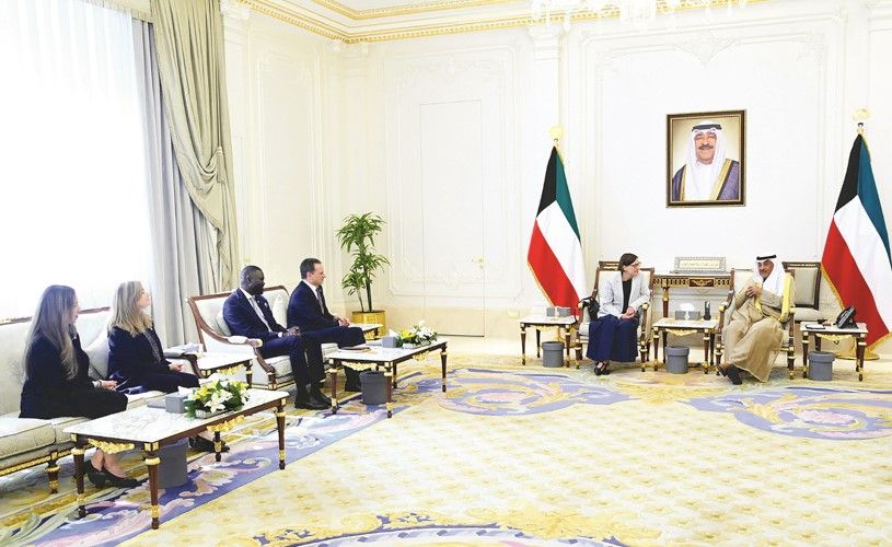 ولي العهد استقبل رئيسة اللجنة الدولية للصليب الأحمر والمدير العام للجنة