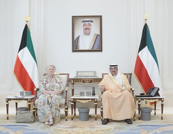 ولي العهد يستقبل رئيس مجلس إدارة الصندوق العالمي لمكافحة الإيدز والسل والملاريا