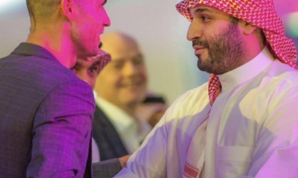 رونالدو يشيد بمحمد بن سلمان: وجودي بالسعودية بفضله