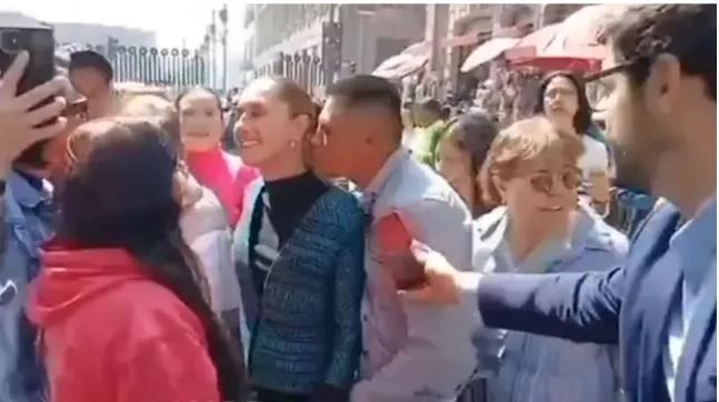 شاهد .. أول تعليق من رئيسة المكسيك على "فيديو التحرش بها"