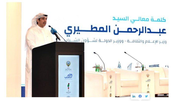 شاهد .. وزير الإعلام الكويتي: حراك ثقافي وإعلامي متواصل تشهده البلاد