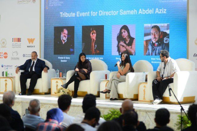 شاهد .. بالصور.. عرض أول لـ "بنات الباشا" بحضور أبطال الفيلم في مهرجان القاهرة السينمائي