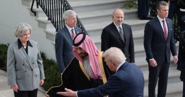 ترامب في مستهل لقائه ولي العهد السعودي: قخور بجهود الأمير في مجال حقوق الإنسان