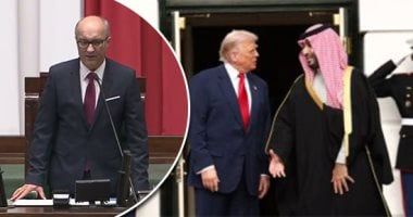 العالم هذا المساء.. ترامب يستقبل ولى العهد السعودى بالبيت الأبيض.. وثعبان ضخم يخترق سقف منزل فى ماليزيا.. انتخاب السياسي اليساري فلودزميزيرز تشارزاستي رئيسا جديدا لمجلس النواب في بولندا.. صور وفيديو