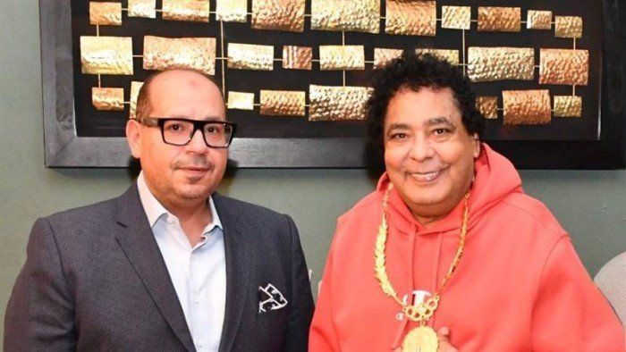 شاهد .. محمد منير سفيرًا للجنة الأولمبية المصرية