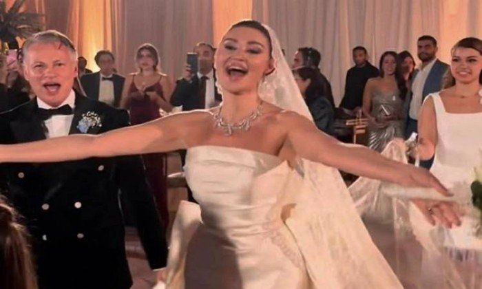 شاهد .. اتفرج بالفيديو.. لقطات جديدة من حفل زفاف أروى جودة على وزوجها الإيطالي