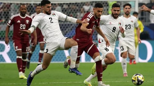 منتخب فلسطين يخطف أول 3 نقاط في كأس العرب ويفوز على نظيره القطري بطريقة مثيرة