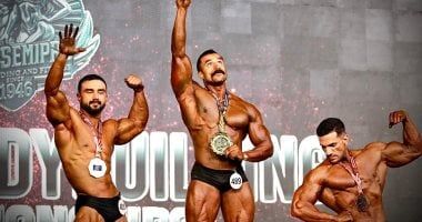 فريق كمال الأجسام بالقوات المسلحة يحقق 5 ميداليات ببطولة العالم فى السعودية