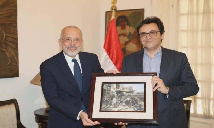 شاهد .. مصر و اليونان تبحثان تعزيز التعاون الثقافي والفني بين البلدين