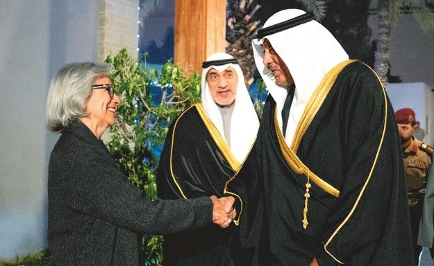 ولي العهد شهد افتتاح معرض «بين تحفتين: نشأة دار الآثار الإسلامية»