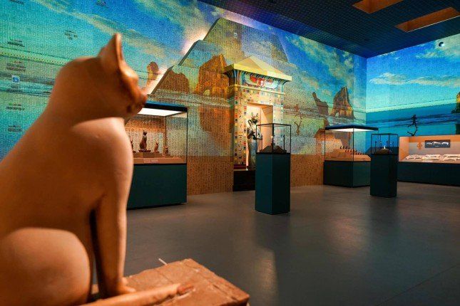 شاهد .. لندن تستعد لاحتضان معرض «رمسيس وذهب الفراعنة» بعد انتهاء عرضه في طوكيو