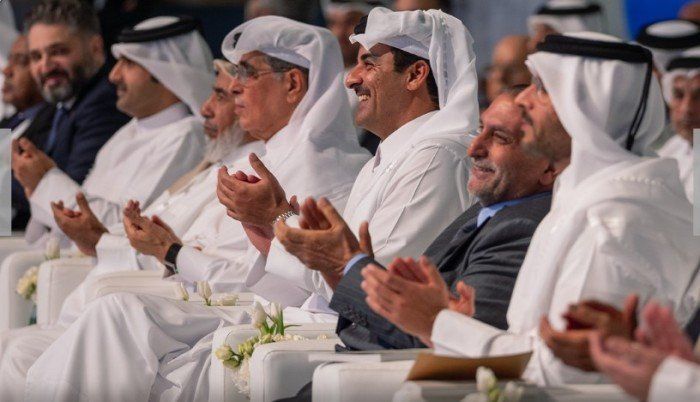 أمير قطر يشهد حفل اكتمال معجم الدوحة التاريخي للغة العربية