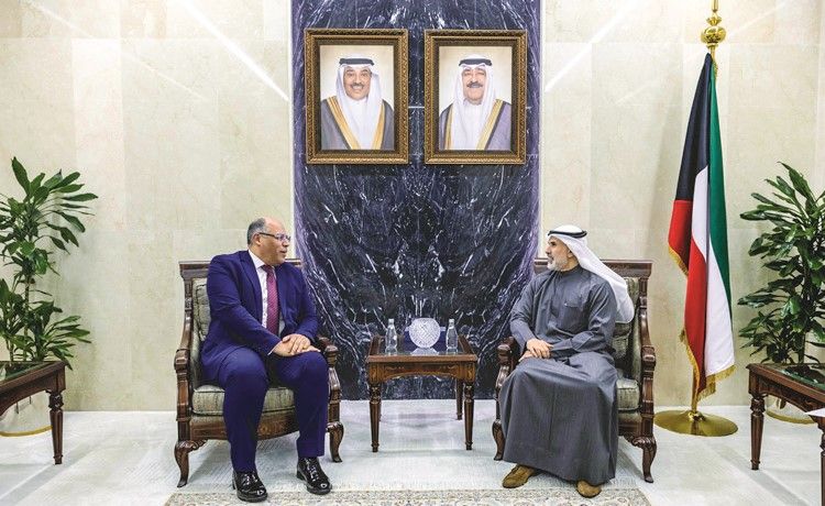 نائب وزير الخارجية بحث مع السفير المصري العلاقات الثنائية والتطورات الإقليمية والدولية