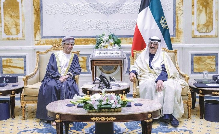 صاحب السمو الأمير استقبل الممثل الخاص للأمين العام للأمم المتحدة في العراق