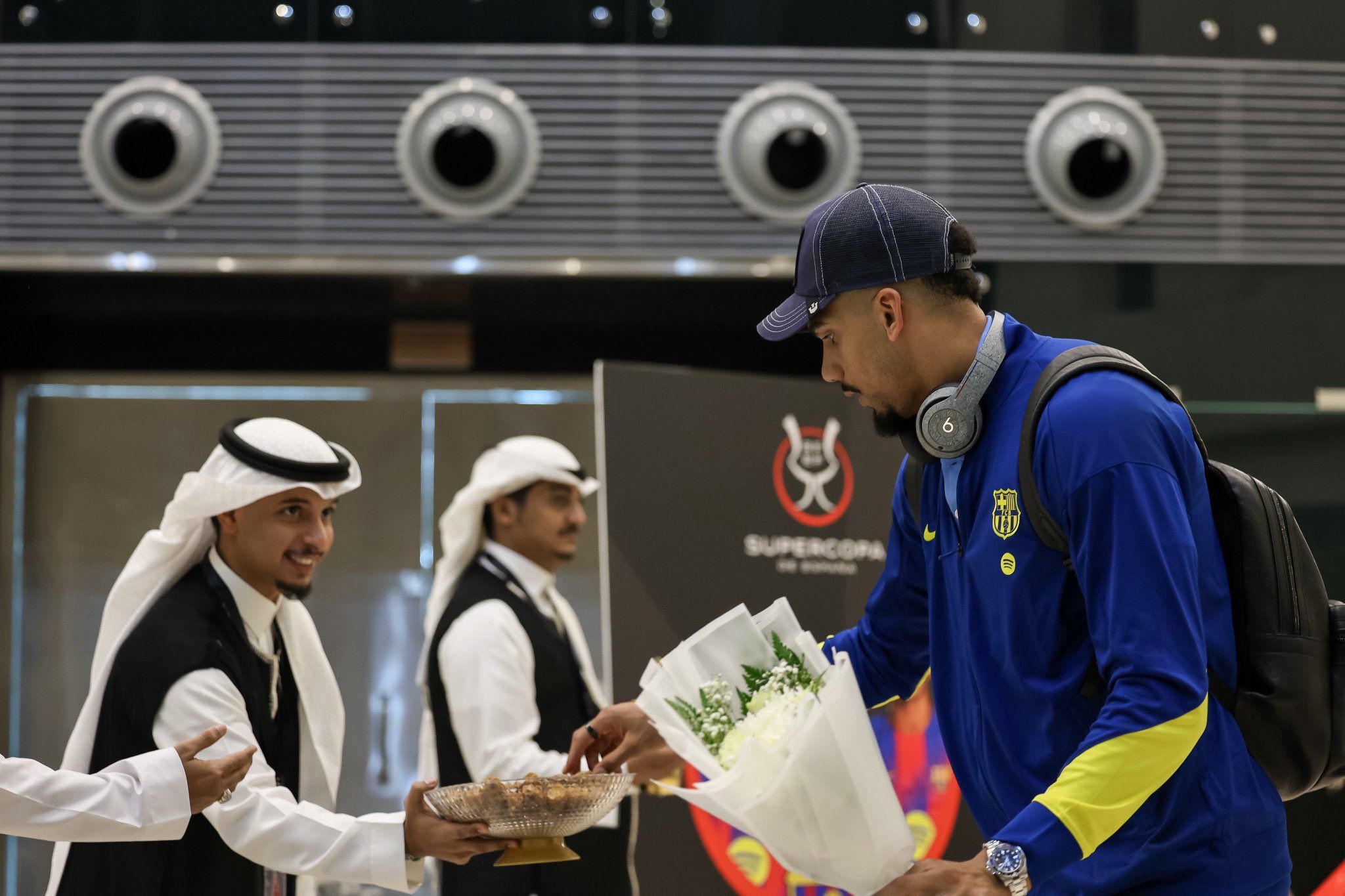 استقبال برشلونة في السعودية استقبال برشلونة في السعودية