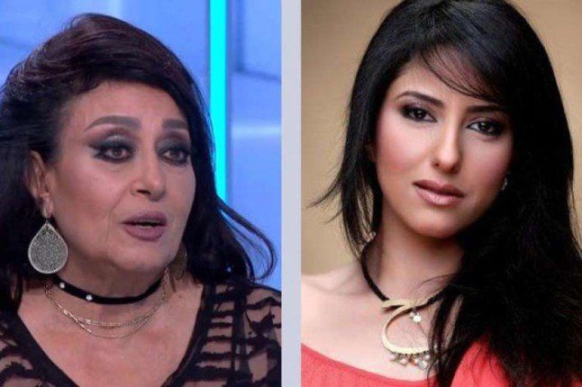 شاهد .. حنان مطاوع تهنئ والدتها سهير المرشدي