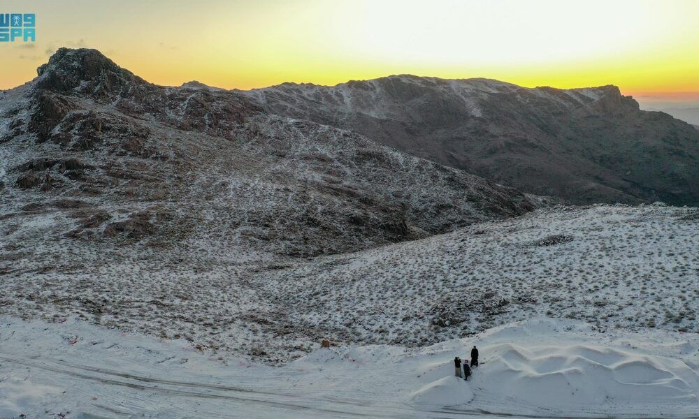 موجة برد قوية في السعودية: درجات حرارة تحت الصفر بالشمال