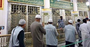 "الشؤون الدينية" بالمسجد النبوى تكثف الجولات الميدانية خلال فترة الإجازة